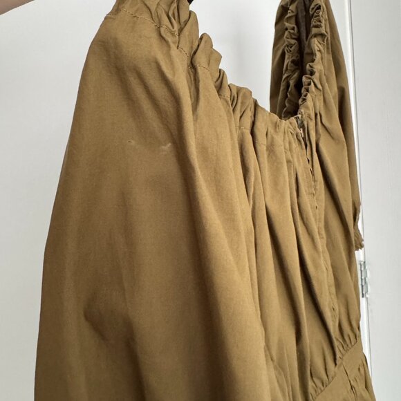 Ulla Johnson "Celia" Dress in Khaki Green, size 12 - Picture 6 of 11